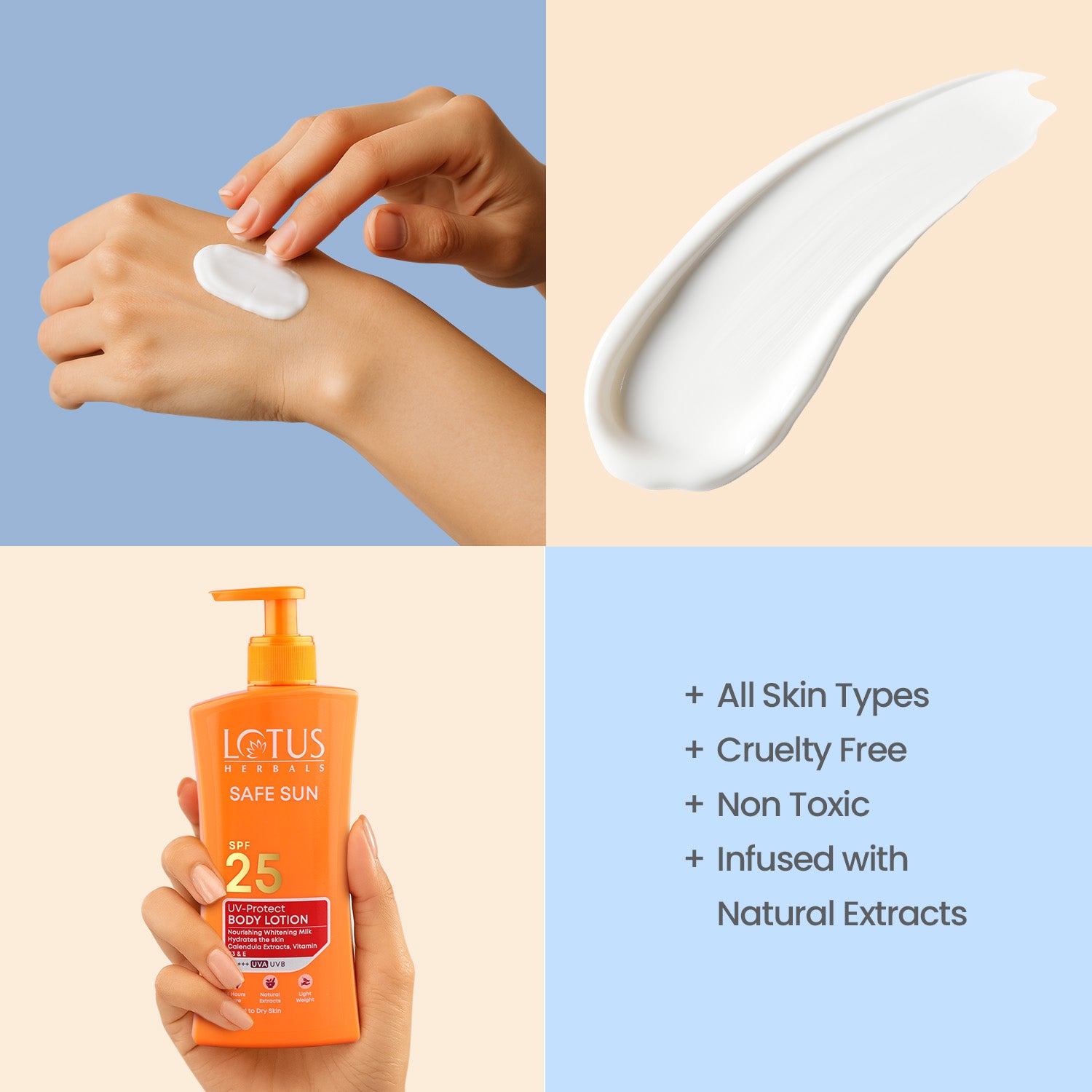 Safe Sun UV Protect Body Lotion SPF 25 PA+++