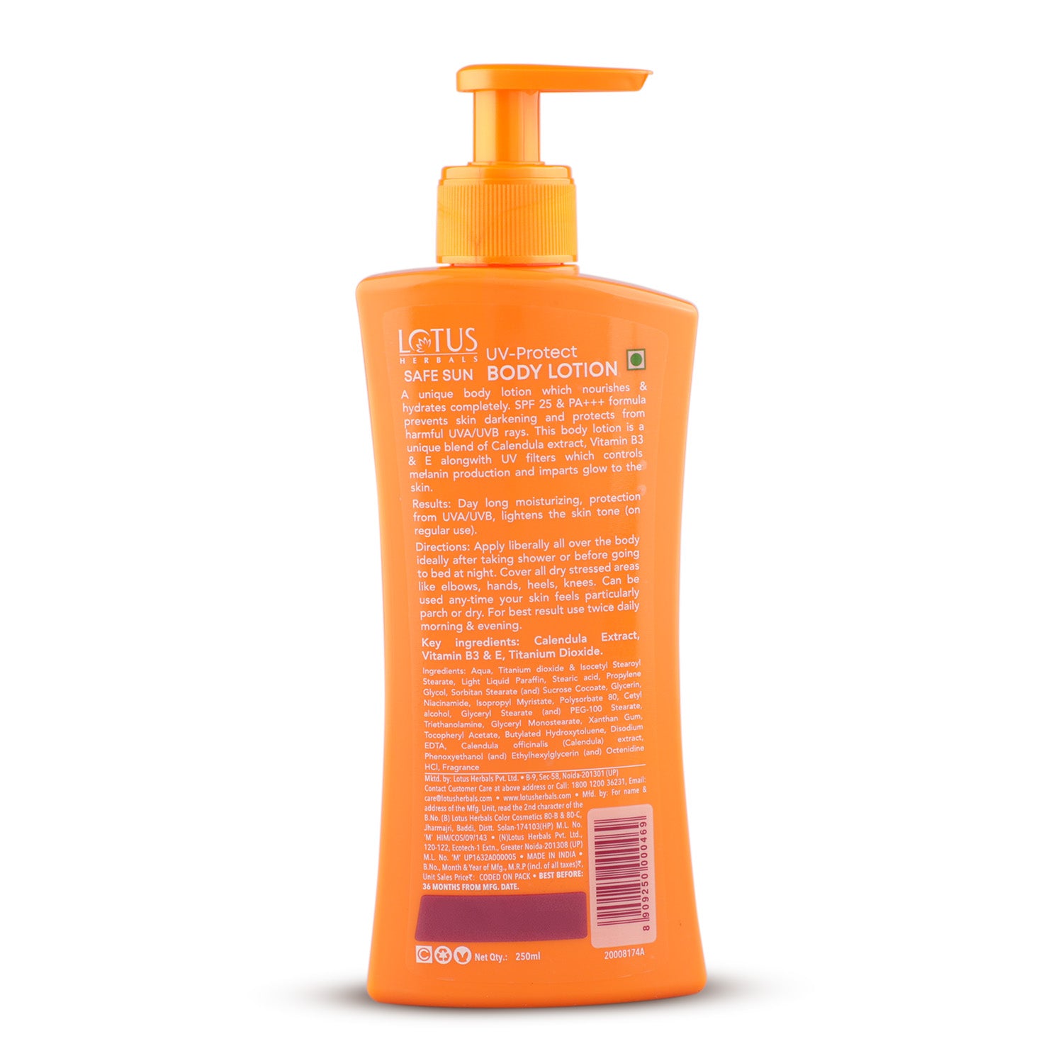 Safe Sun UV Protect Body Lotion SPF 25 PA+++