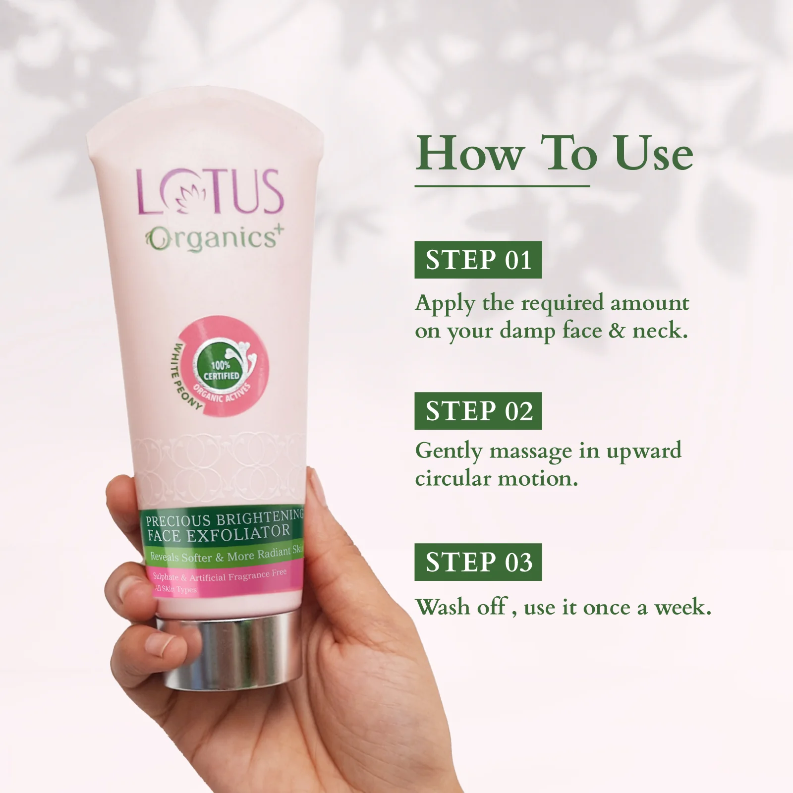 Precious Brightening Face Exfoliator