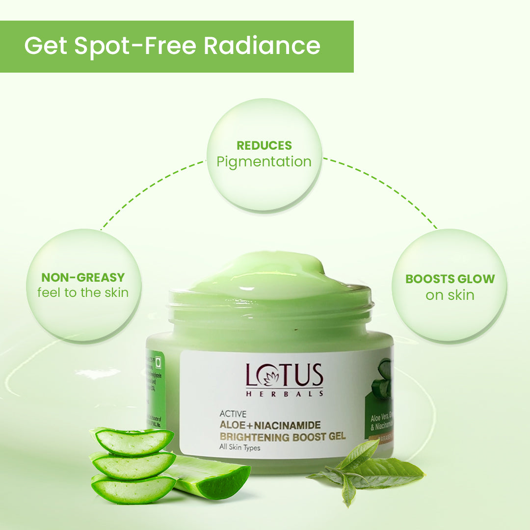 Active Aloe + Niacinamide Brightening Boost Gel