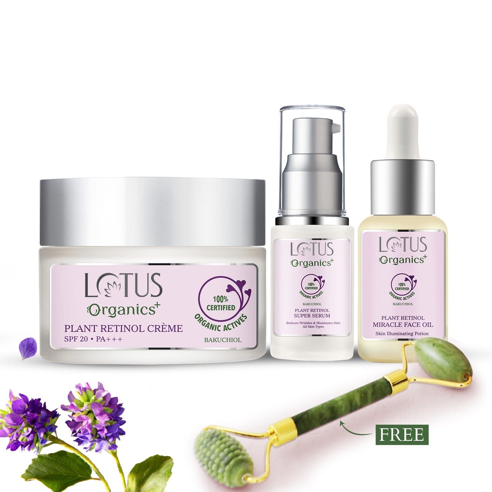 Bakuchiol Age-Defying Regime Combo - Lotus Organics