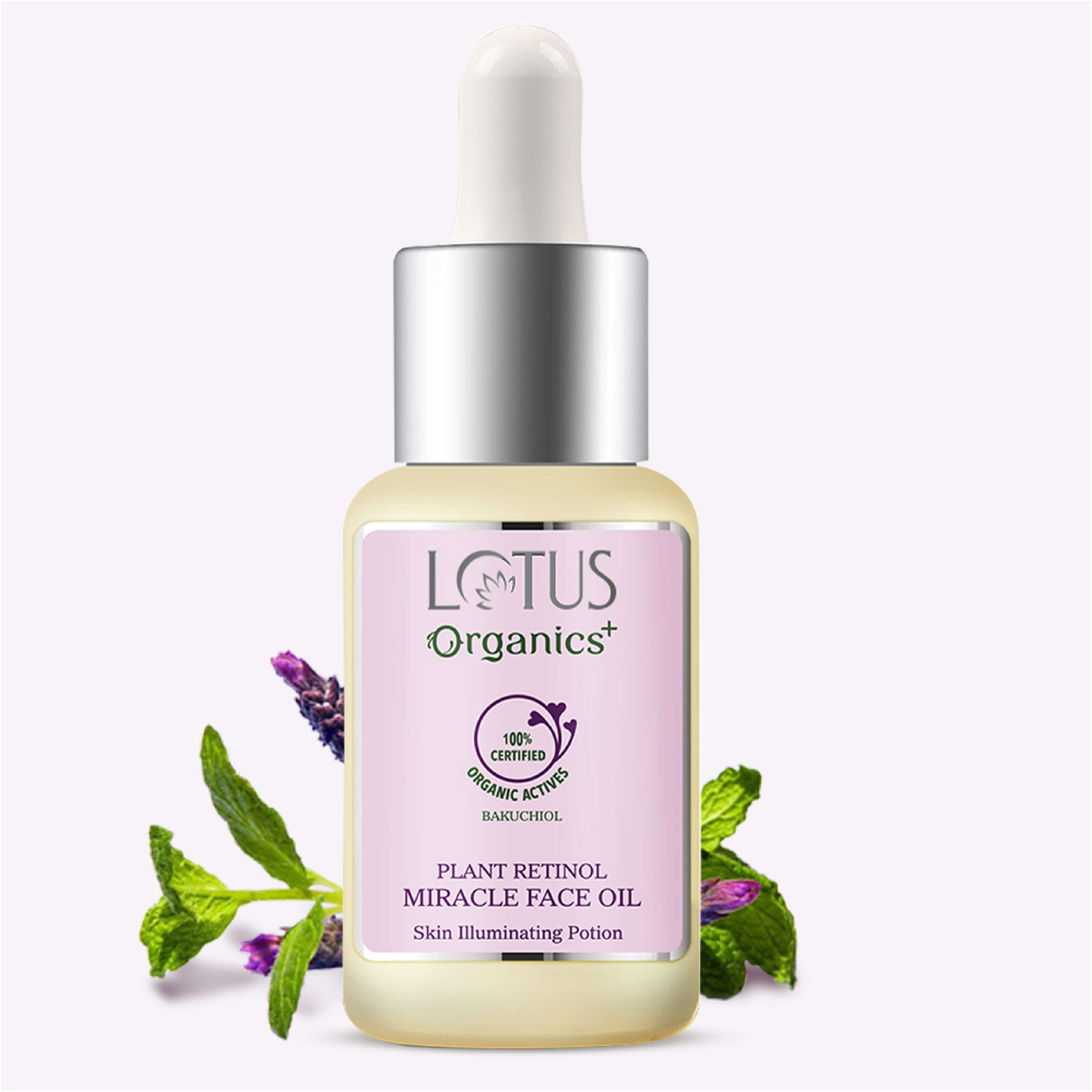 Plant retionol miracle face oil