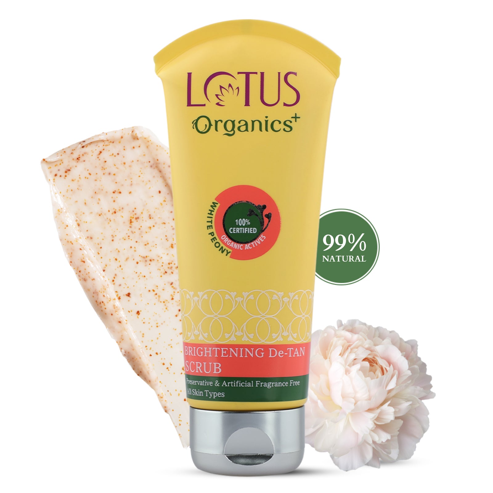 Organics+ Brightening De-Tan Scrub