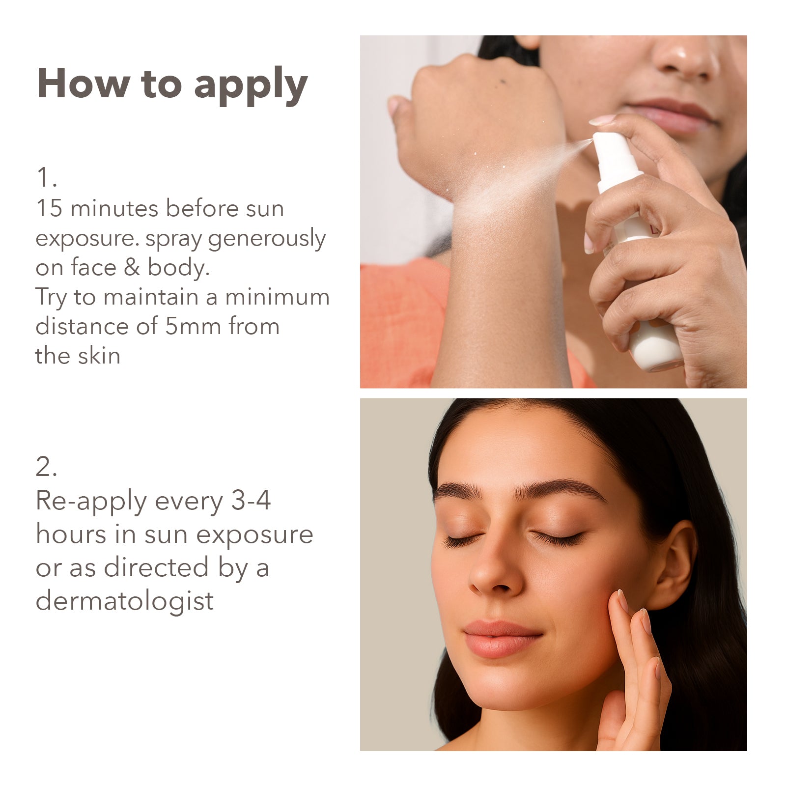 DermaBotanics UV aqua sunscreen spray SPF 50+