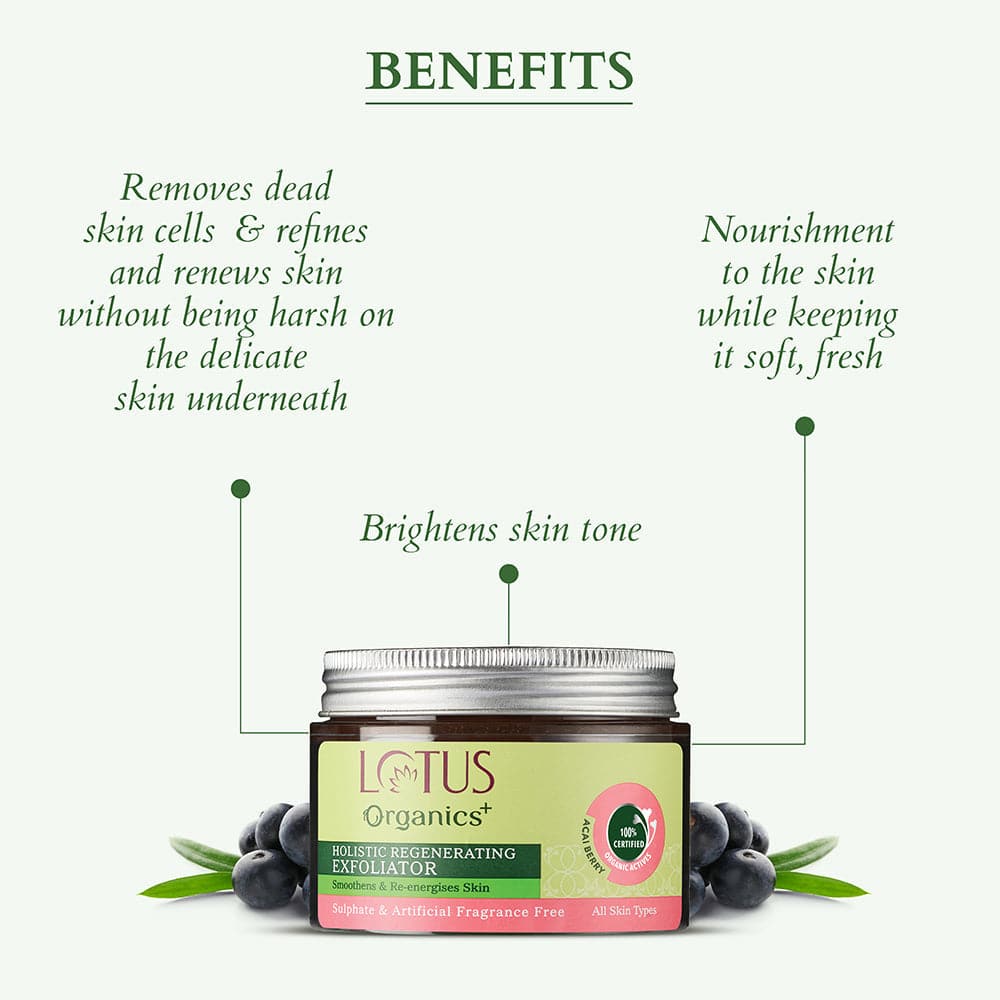 Organics+ Holistic Regenerating Exfoliator