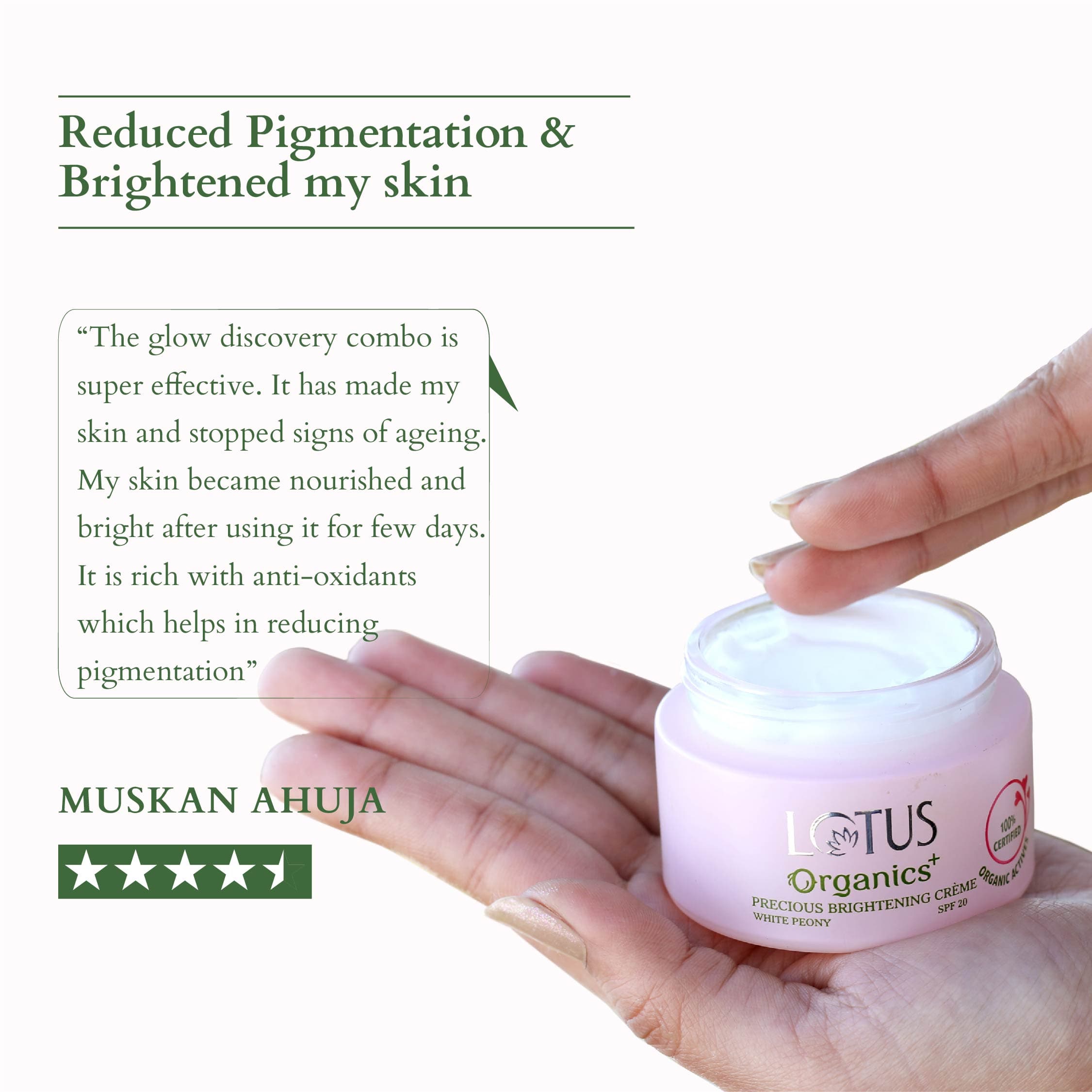 Precious Brightening Glow Discovery Set - Lotus Organics