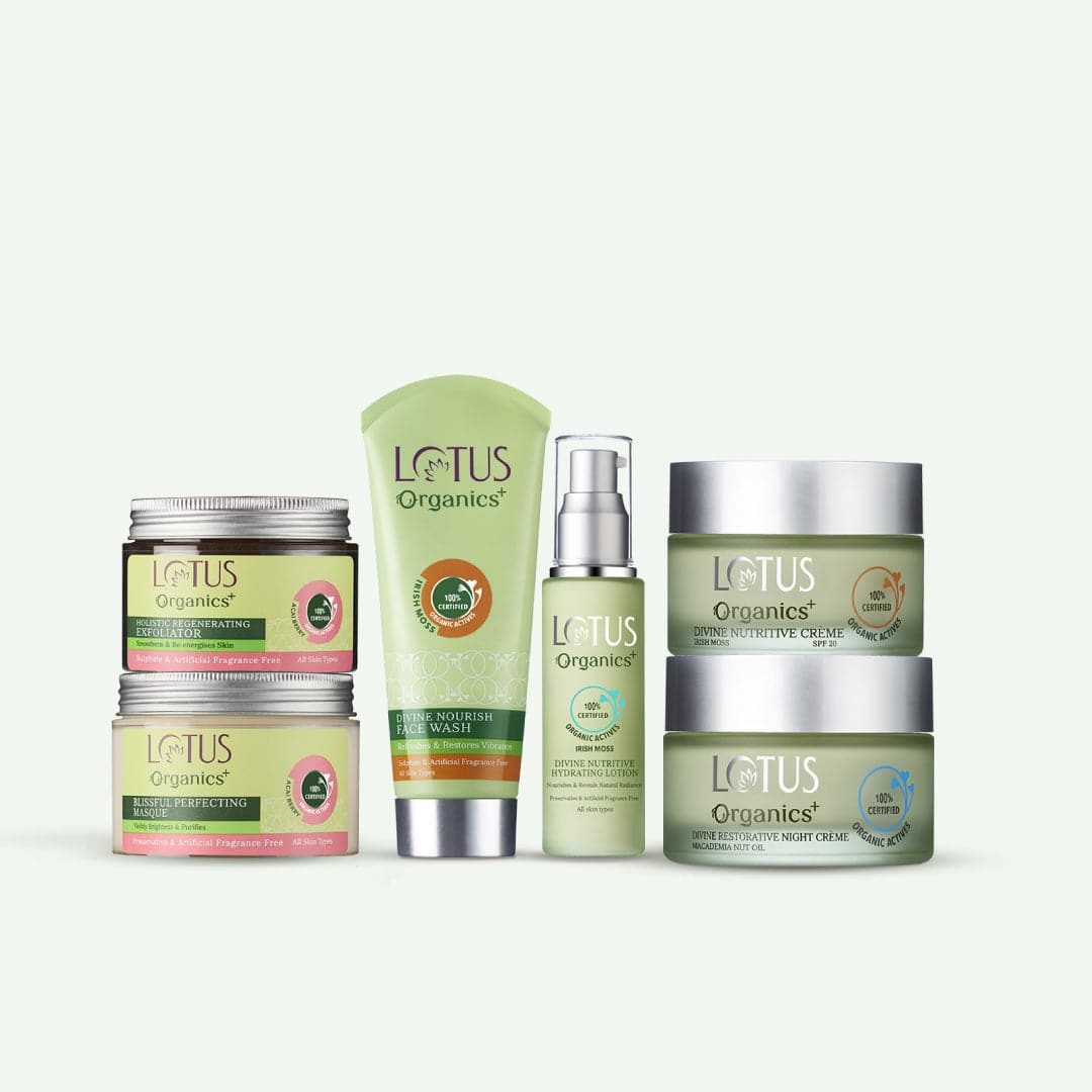 Organics+ Six Step Sun and Skin Divine Bundle