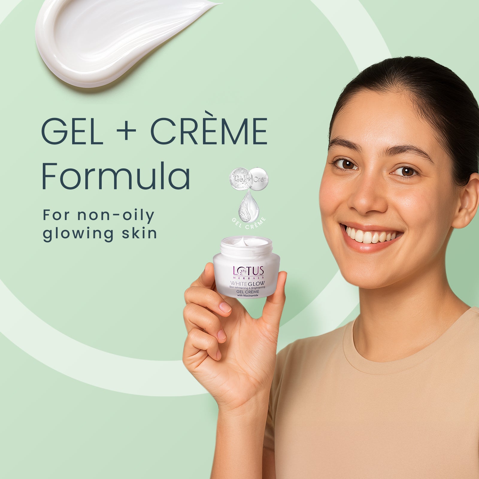 WhiteGlow Skin brightening Gel Creme SPF 25 PA+++ | 60g