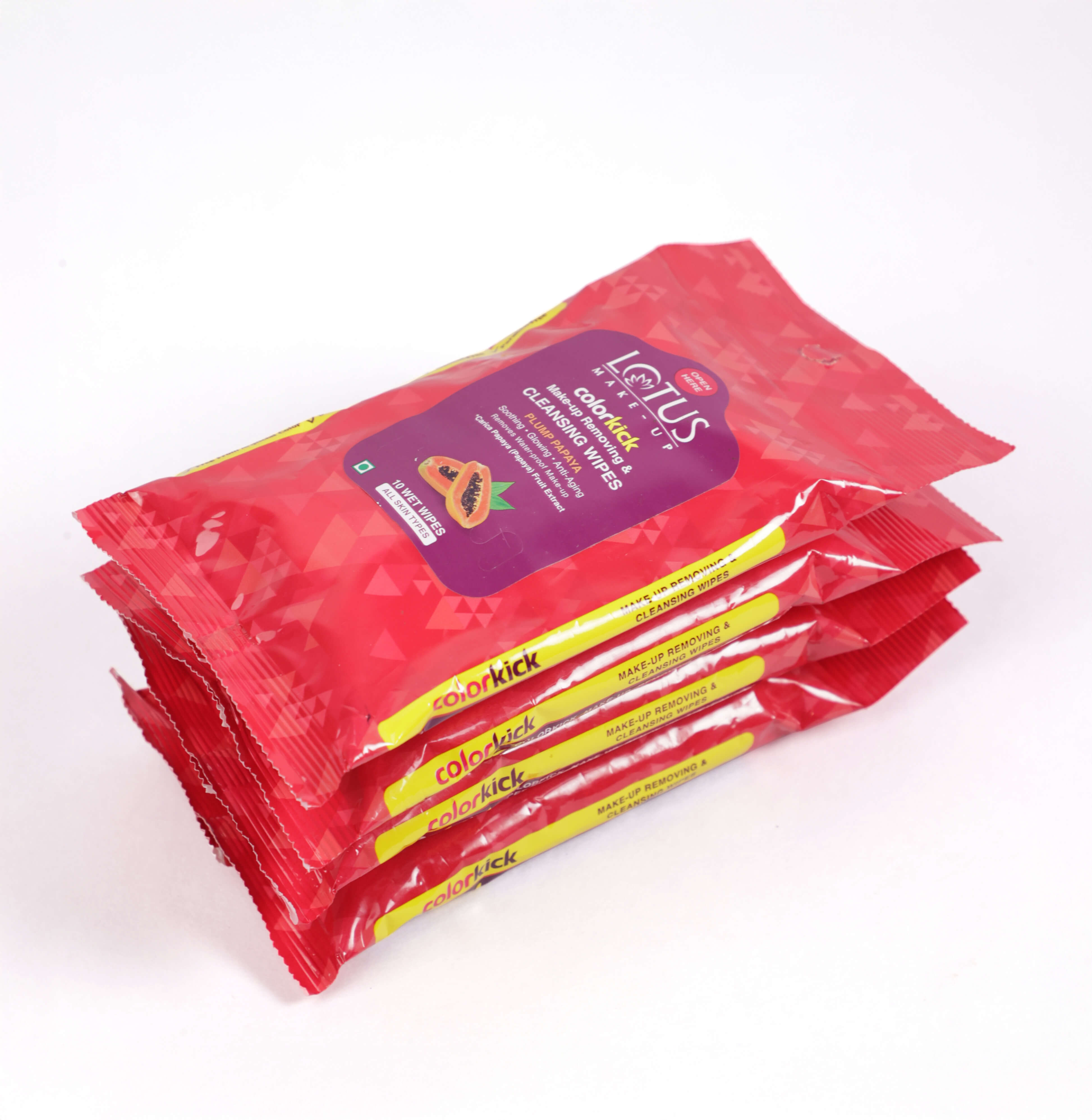 Colorkick Makeup Removing & Cleansing Wipes