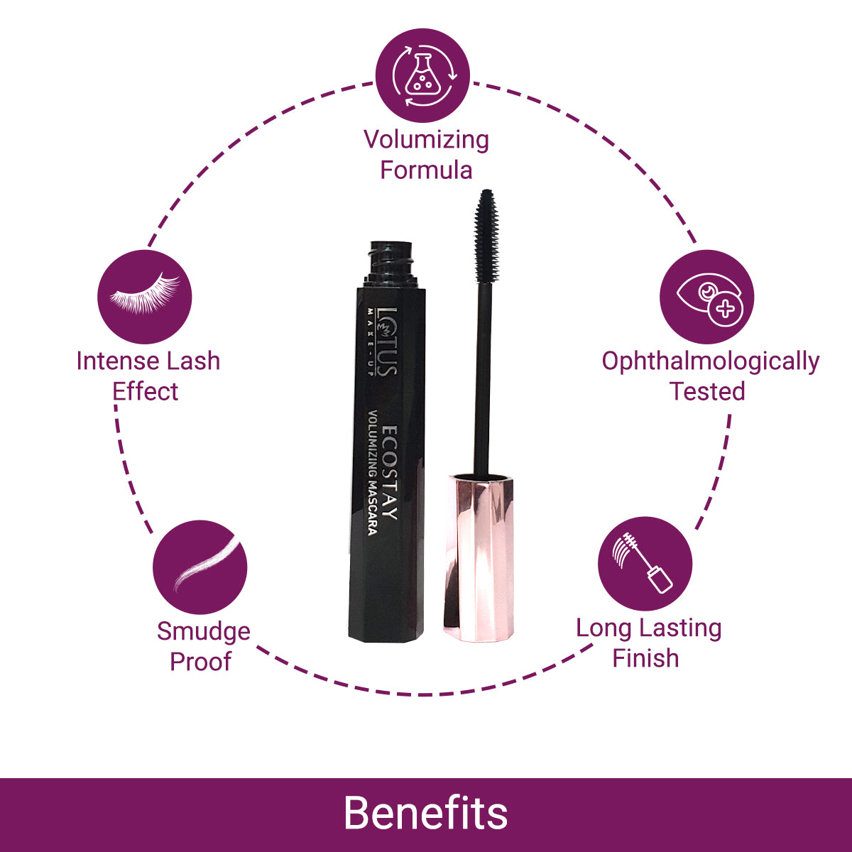 Ophthalmologiclly Tested - Ecostay Mascara