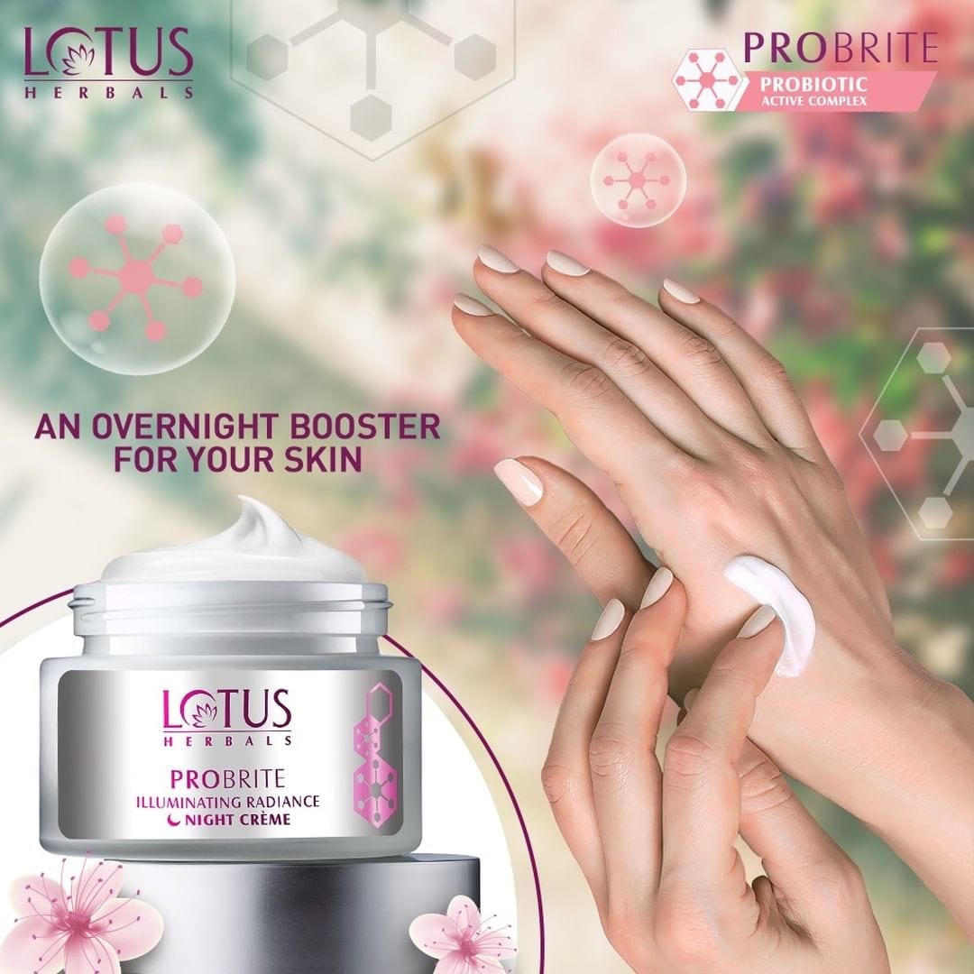 Probrite Illuminating Radiance Night Cream - Lotus Herbals
