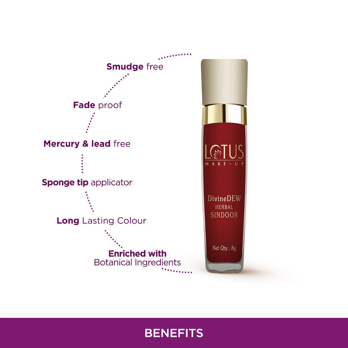 MakeUp Divine Dew Herbal Sindoor - Rosy Blush