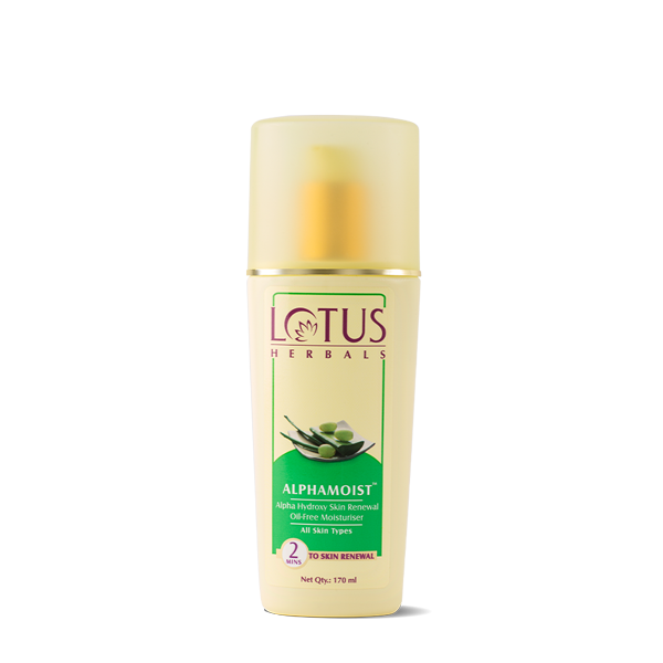 Alpha Hydroxy Skin Renewal Oil Free Moisturiser - Lotus Herbals