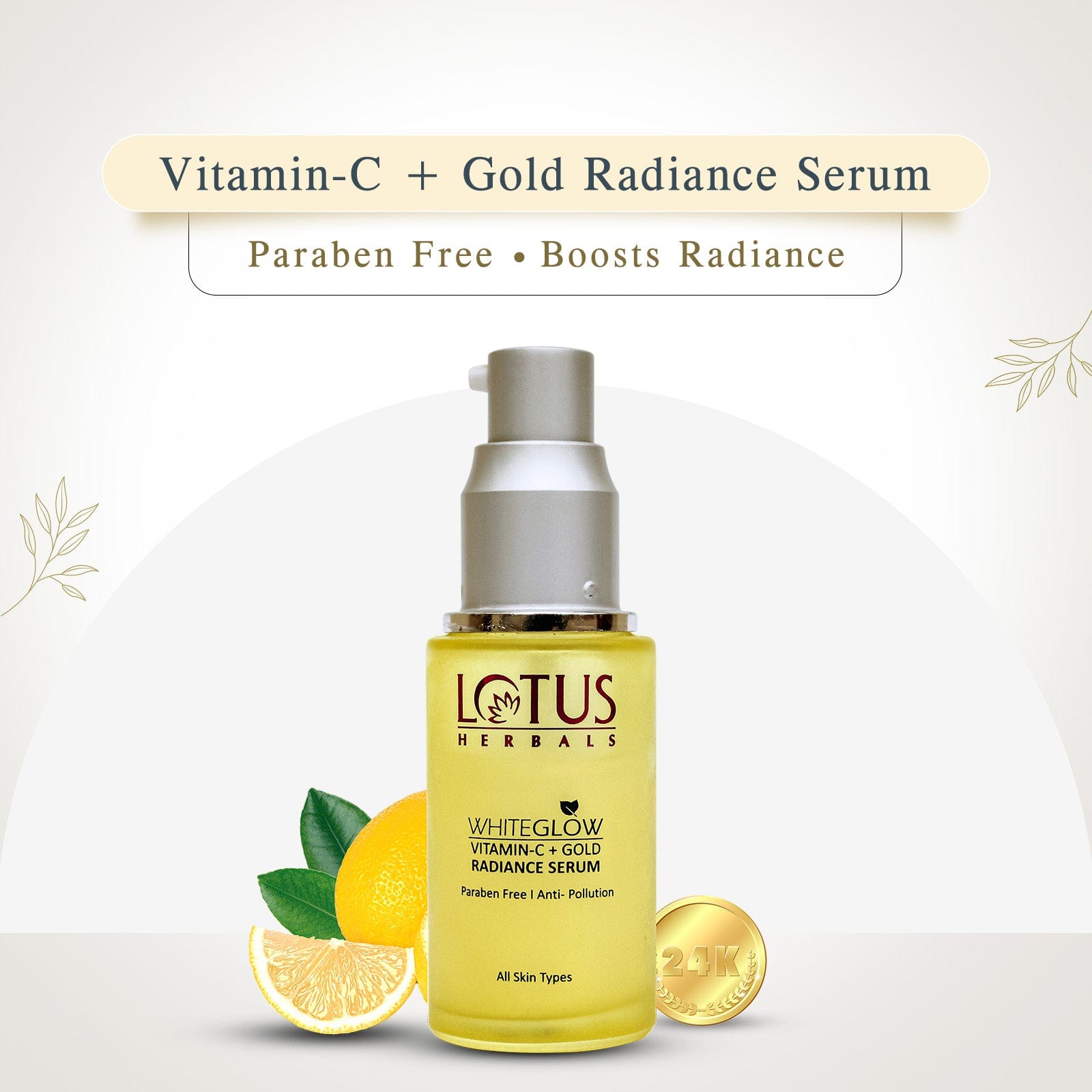 WhiteGlow Vitamin-C + Gold Radiance Regime