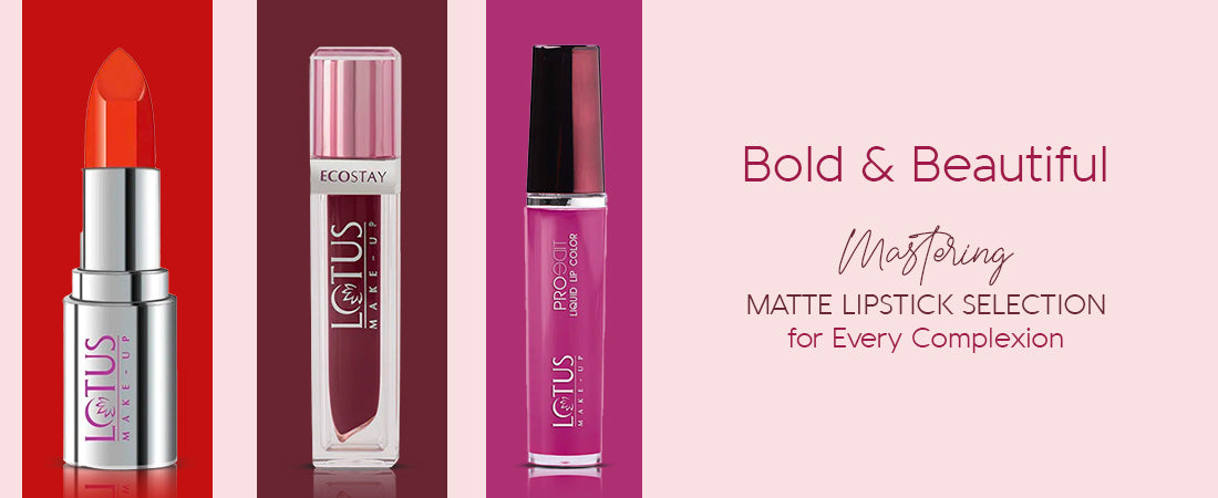 Bold and Beautiful: Mastering Matte Lipstick Selection for Every Complexion