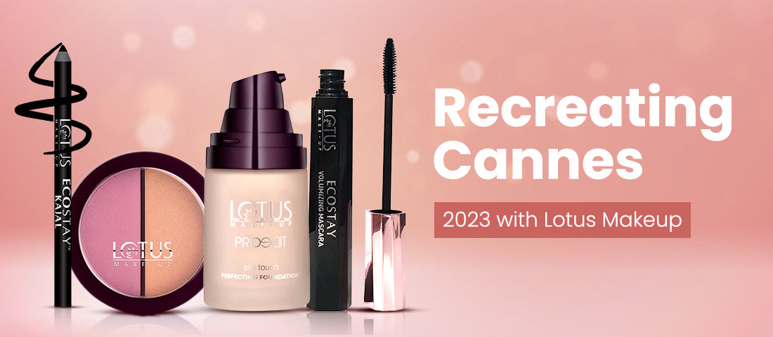Recreating Cannes 2023 with Lotus Makeup