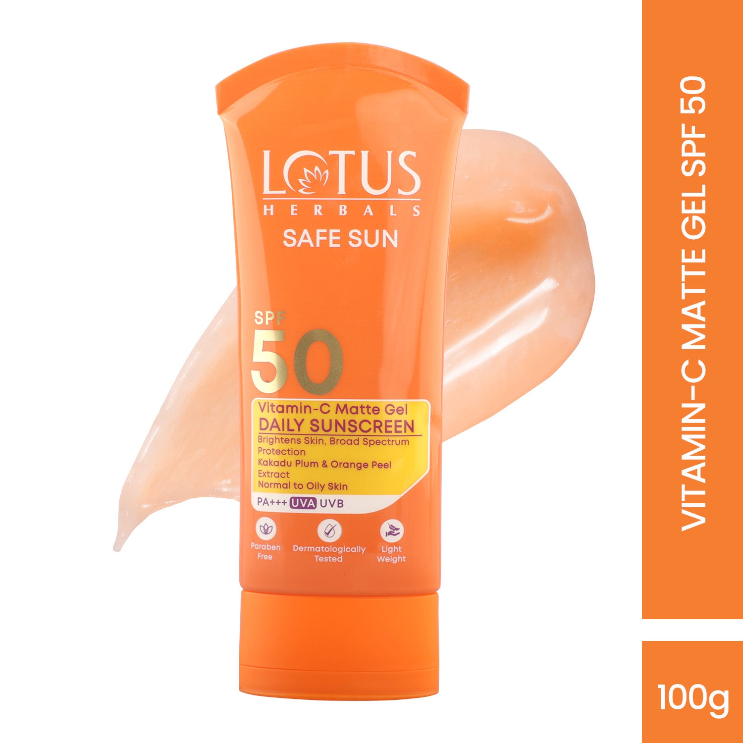 Safe Sun Vitamin-C MatteGEL Daily Sunscreen SPF 50