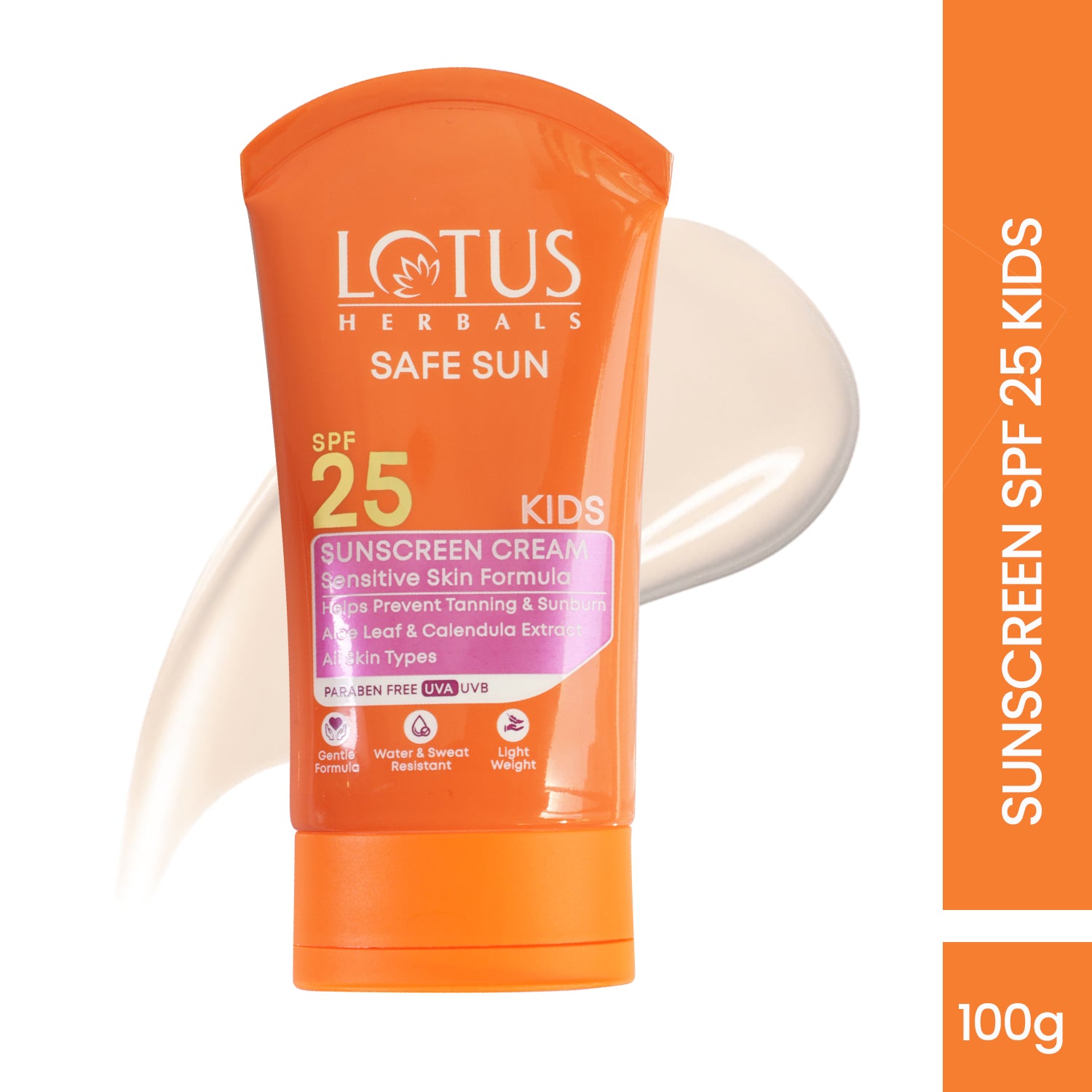Safe Sun Kids Sunscreen Cream SPF 25