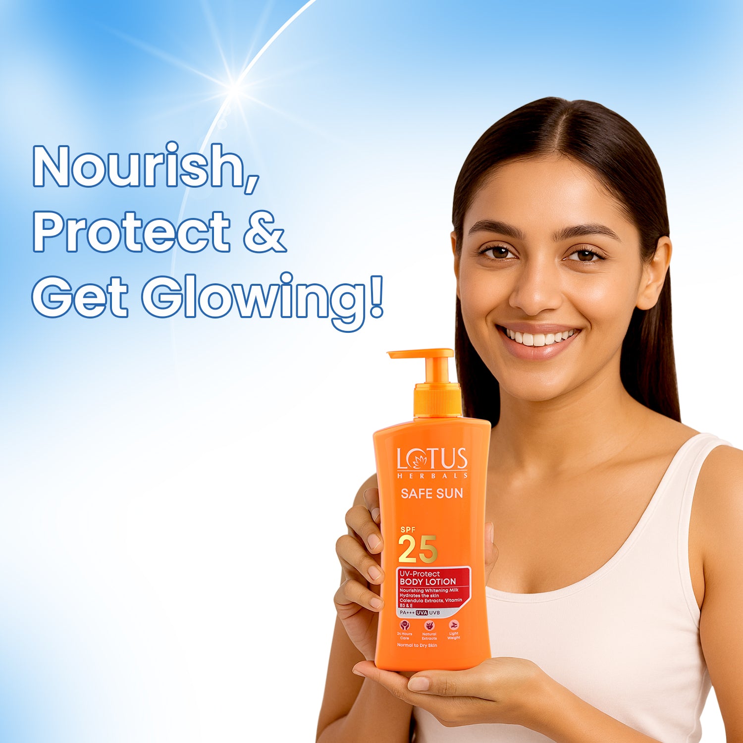 Safe Sun UV Protect Body Lotion SPF 25 PA+++