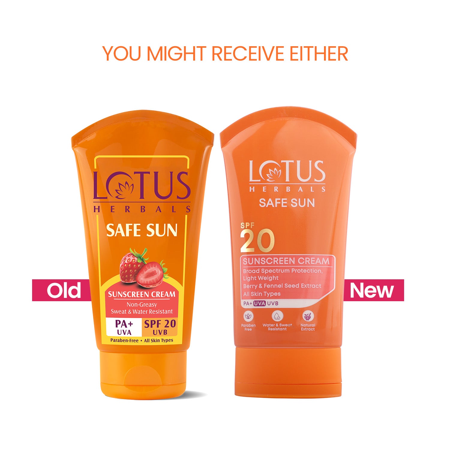 Safe Sun Sunscreen Cream SPF 20 PA+