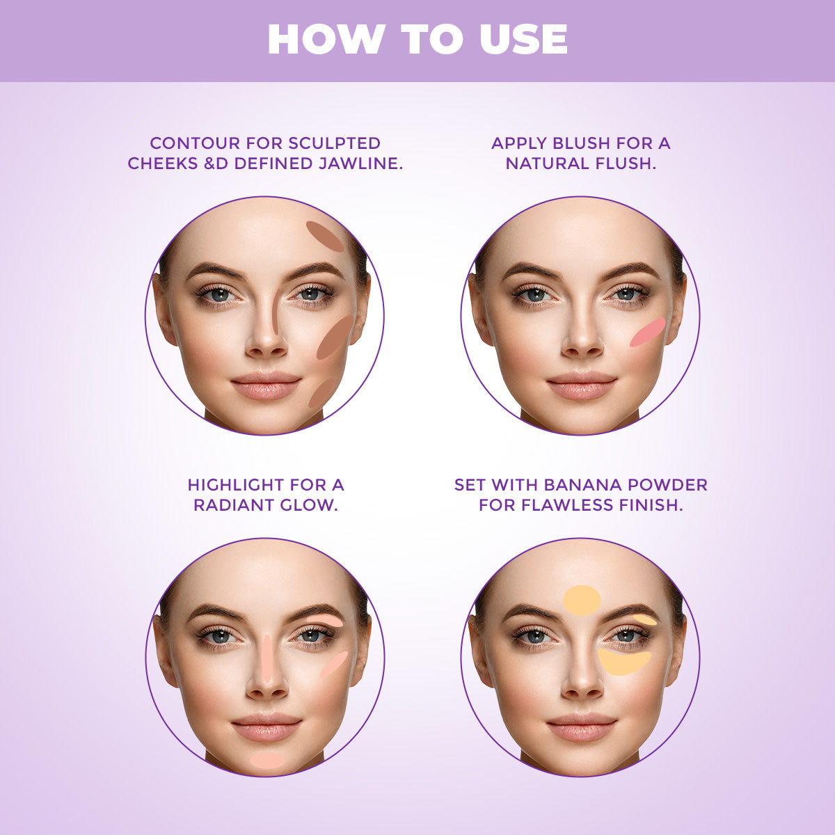 Proedit Power Trio Face Palette