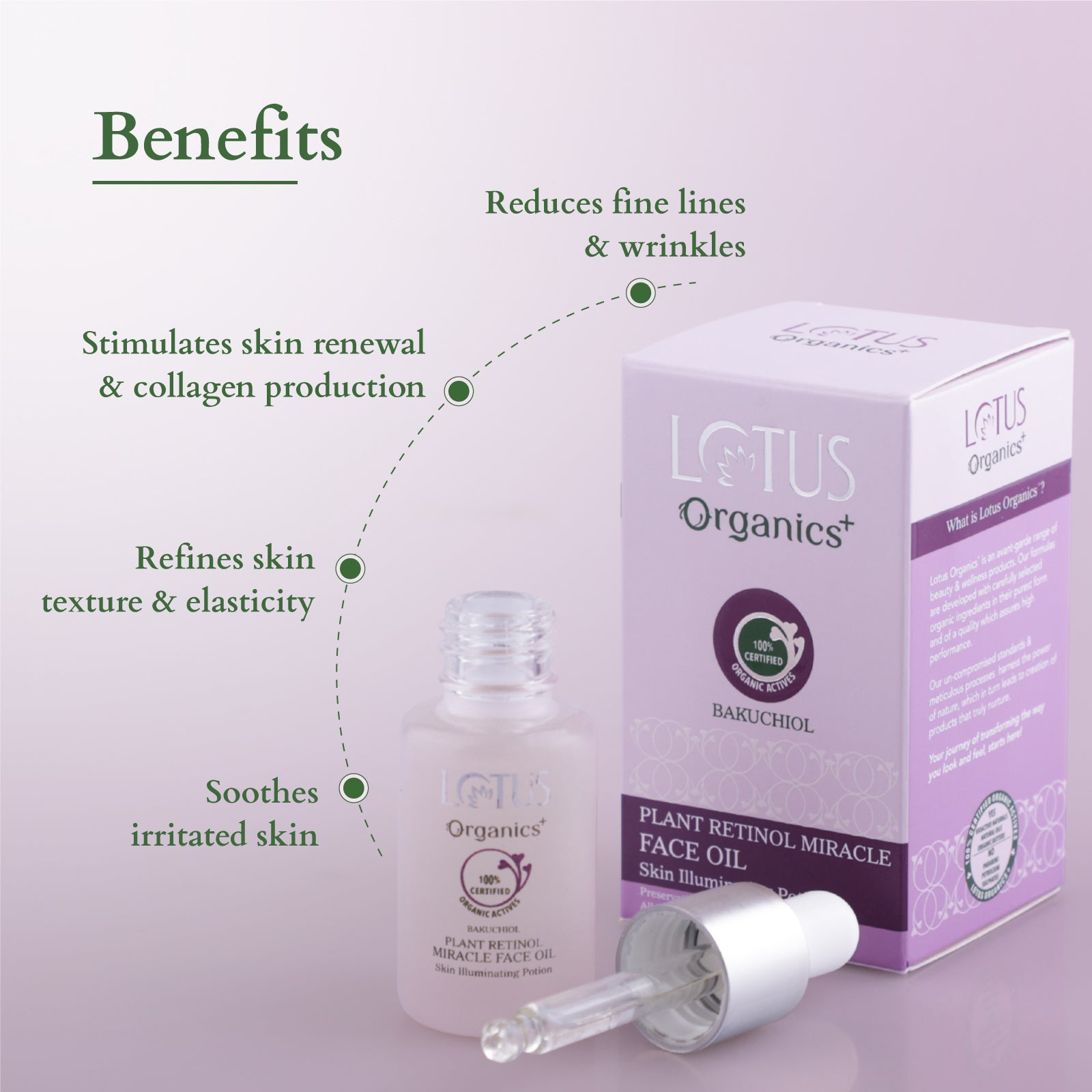 Bakuchiol Plant Retinol Miracle Face Oil