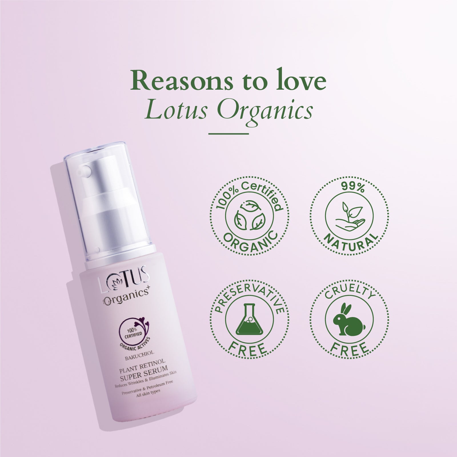 Bakuchiol Plant Retinol Super Serum