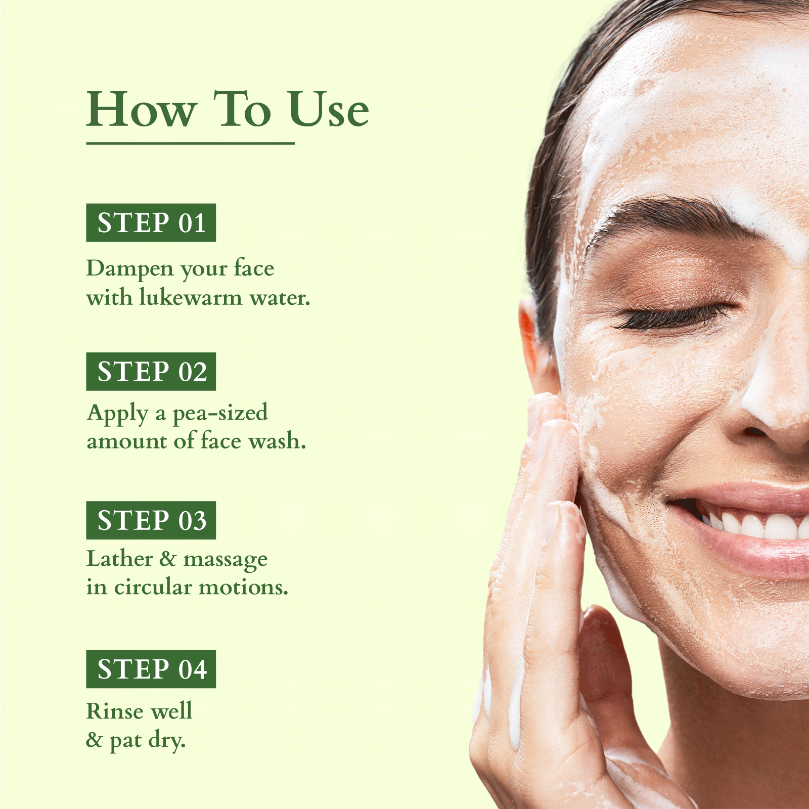 Organics+ Pristine Purifying Face Wash