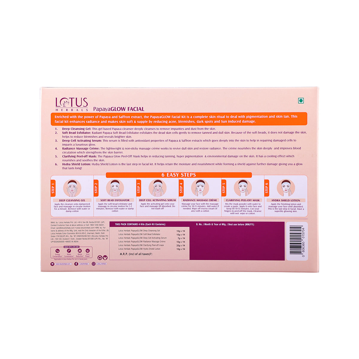 PapayaGlow Facial kit