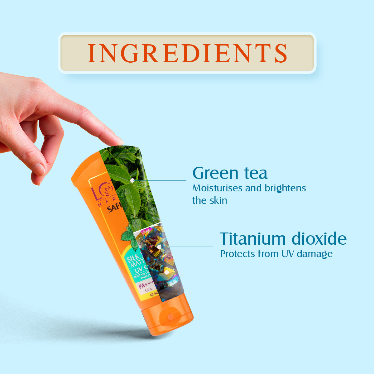 Safe Sun Silk Touch Mattifying UV Crème SPF 50