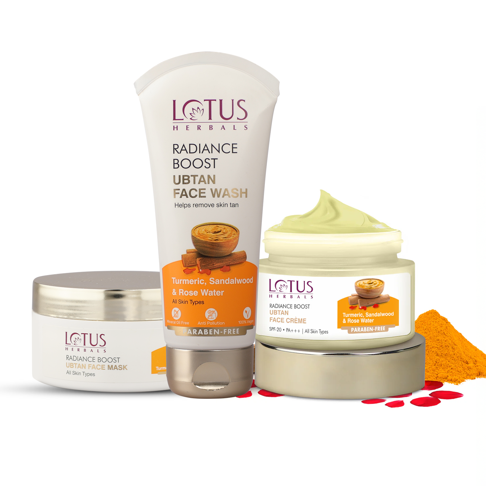 Tan Free Glow with 3X Ubtan