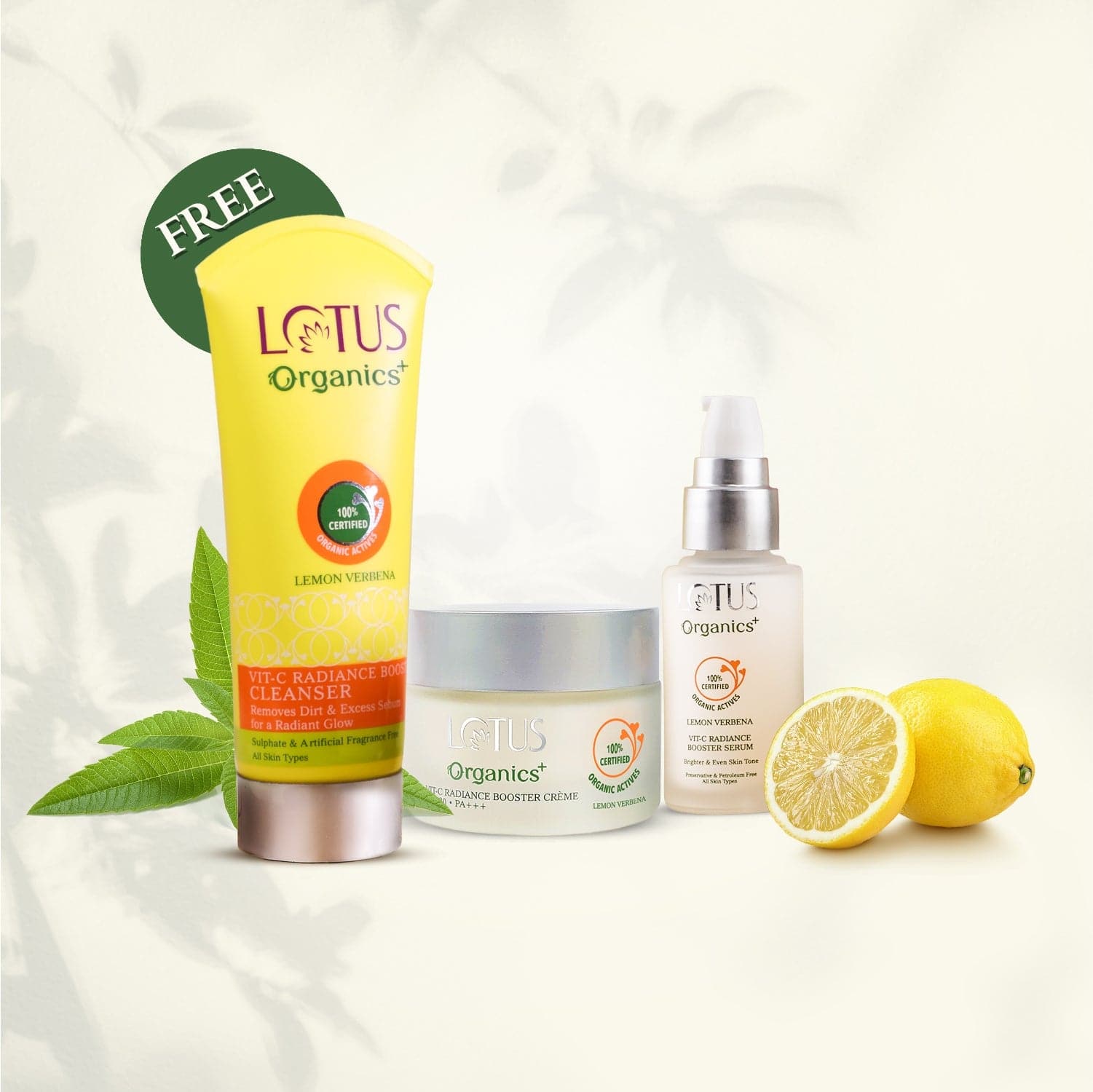 Vit C Day & Night Radiance Set - Lotus Organics