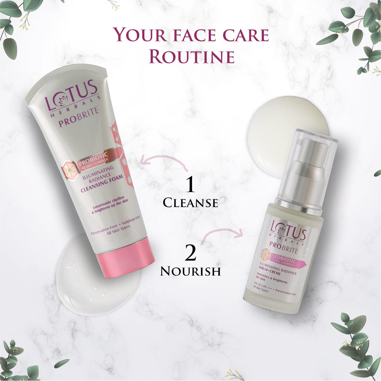 Probrite Illuminating Radiance Serum+Cream SPF-20 PA+++